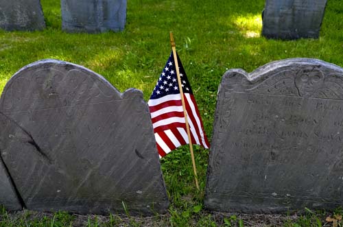 Boston Patriot gravestones